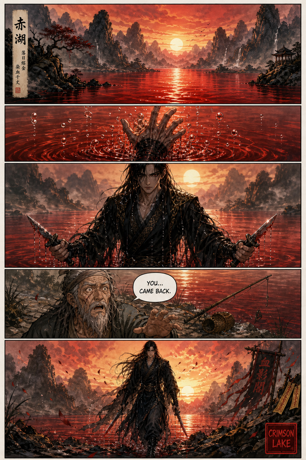 Crimson Lake — community sample published on Manhua Generator